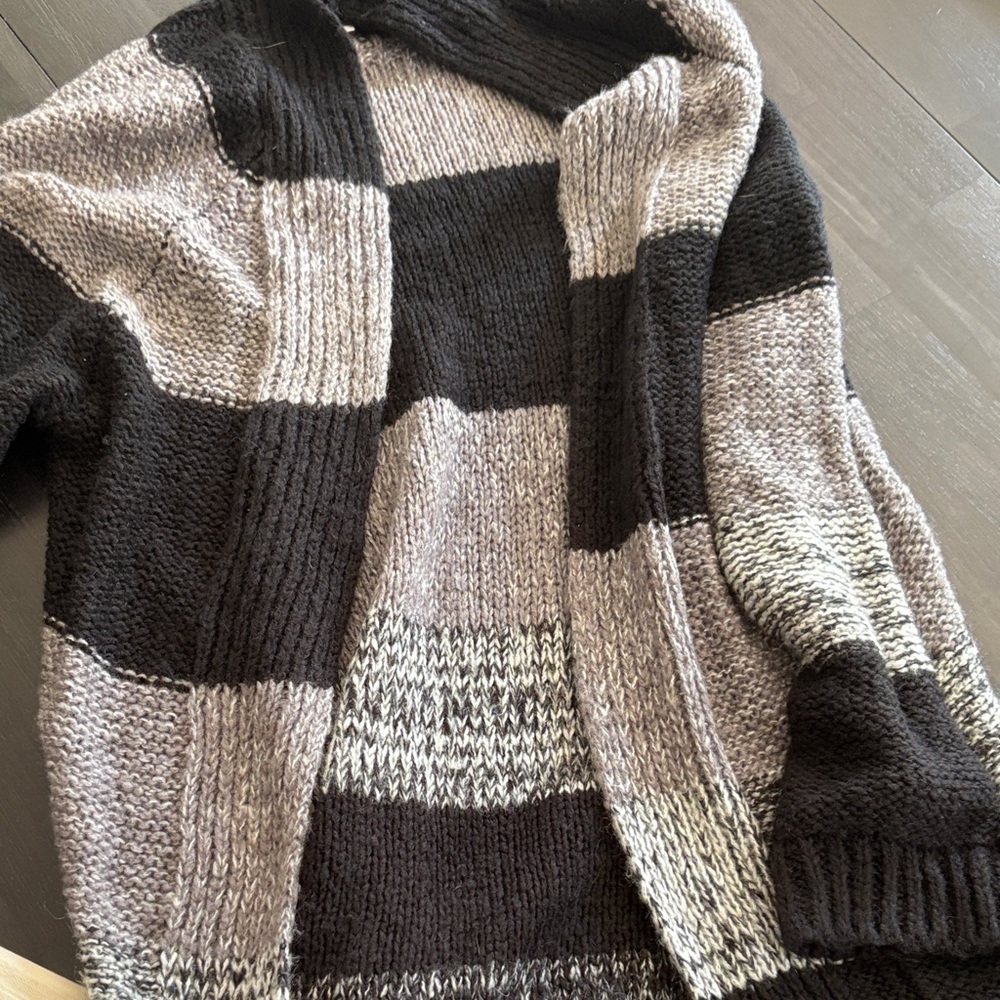 BP Black and Gray Knit Sweater